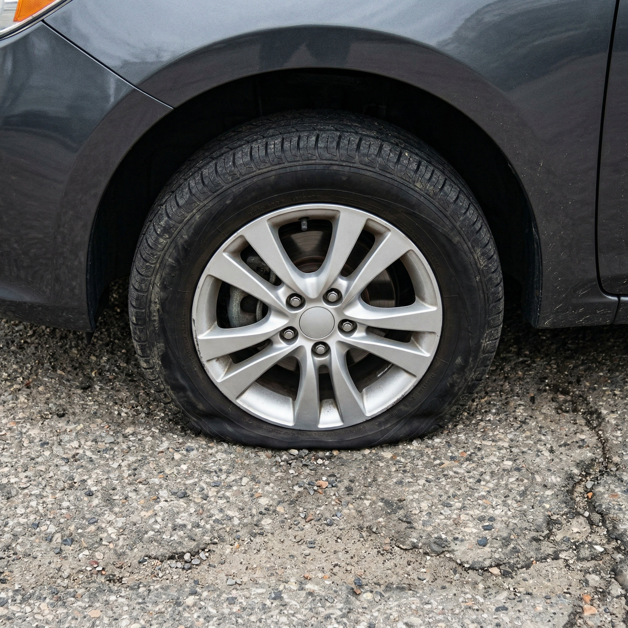 flat tire