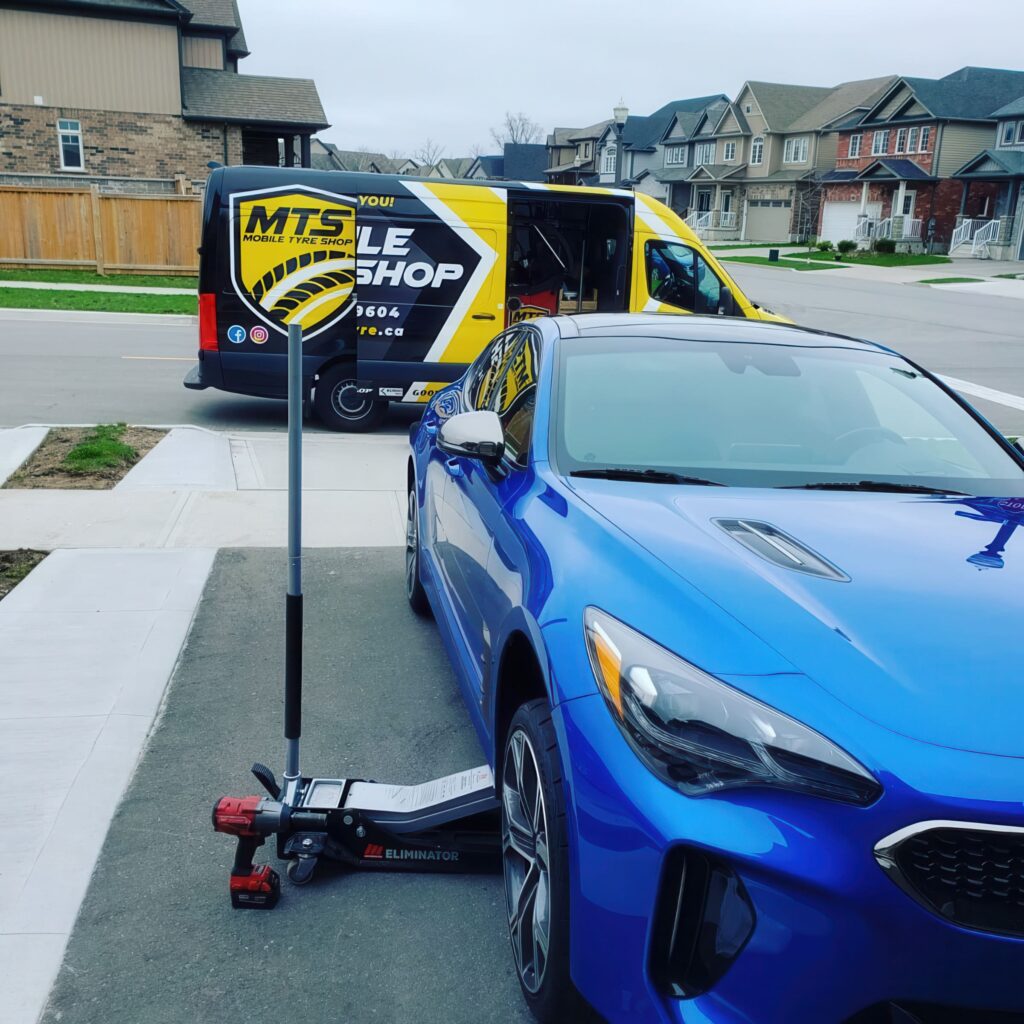 mobile tire change cambridge 24 hour service