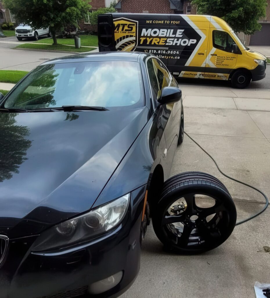 tire change waterloo mobile service